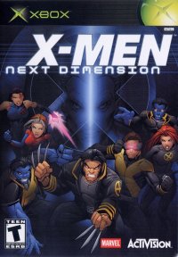 X-men Next Dimension Xbox US box art